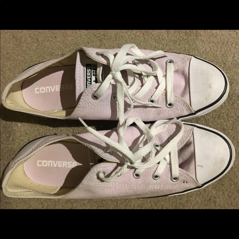 Purple Converse Chuck Taylors